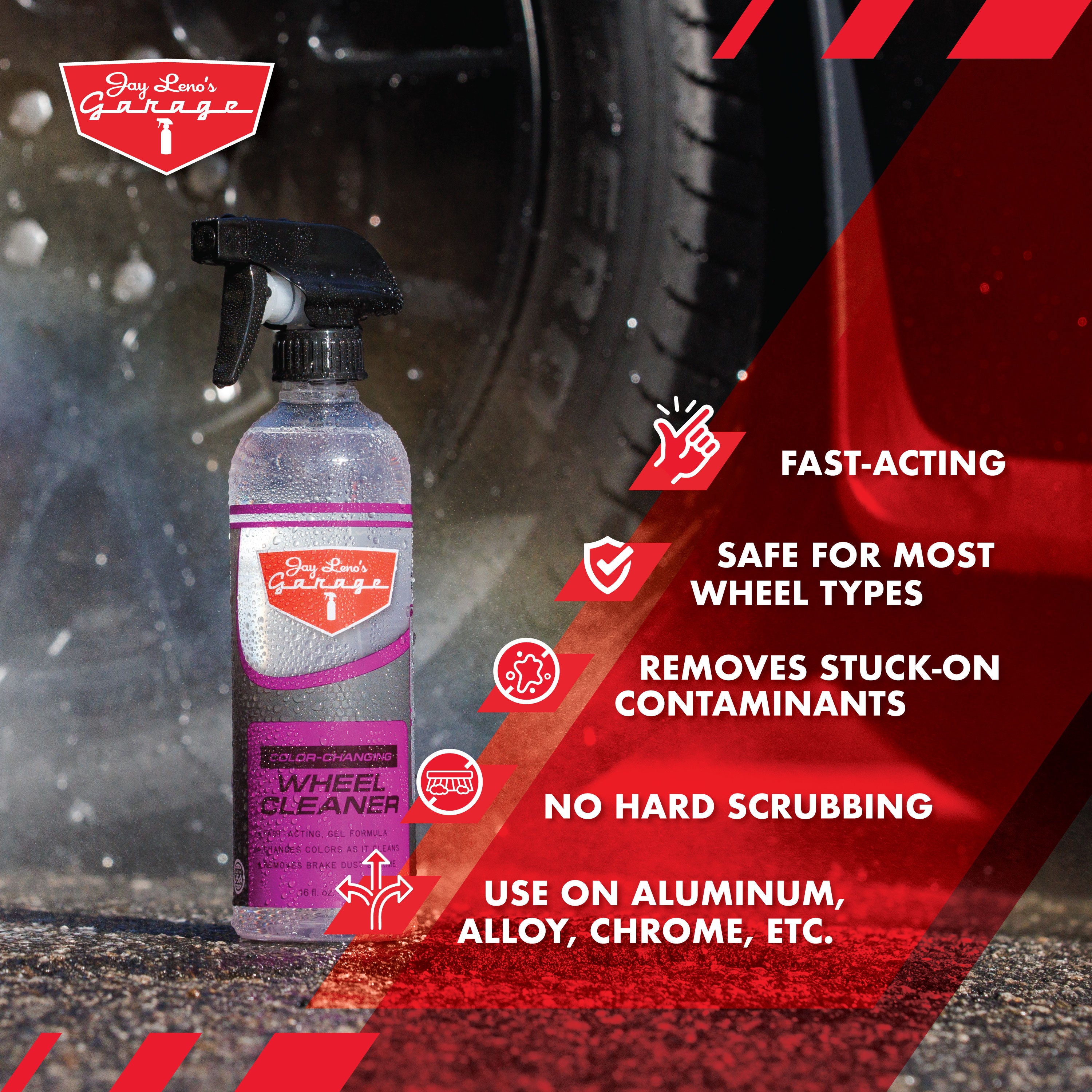 Color-Changing Wheel Cleaner