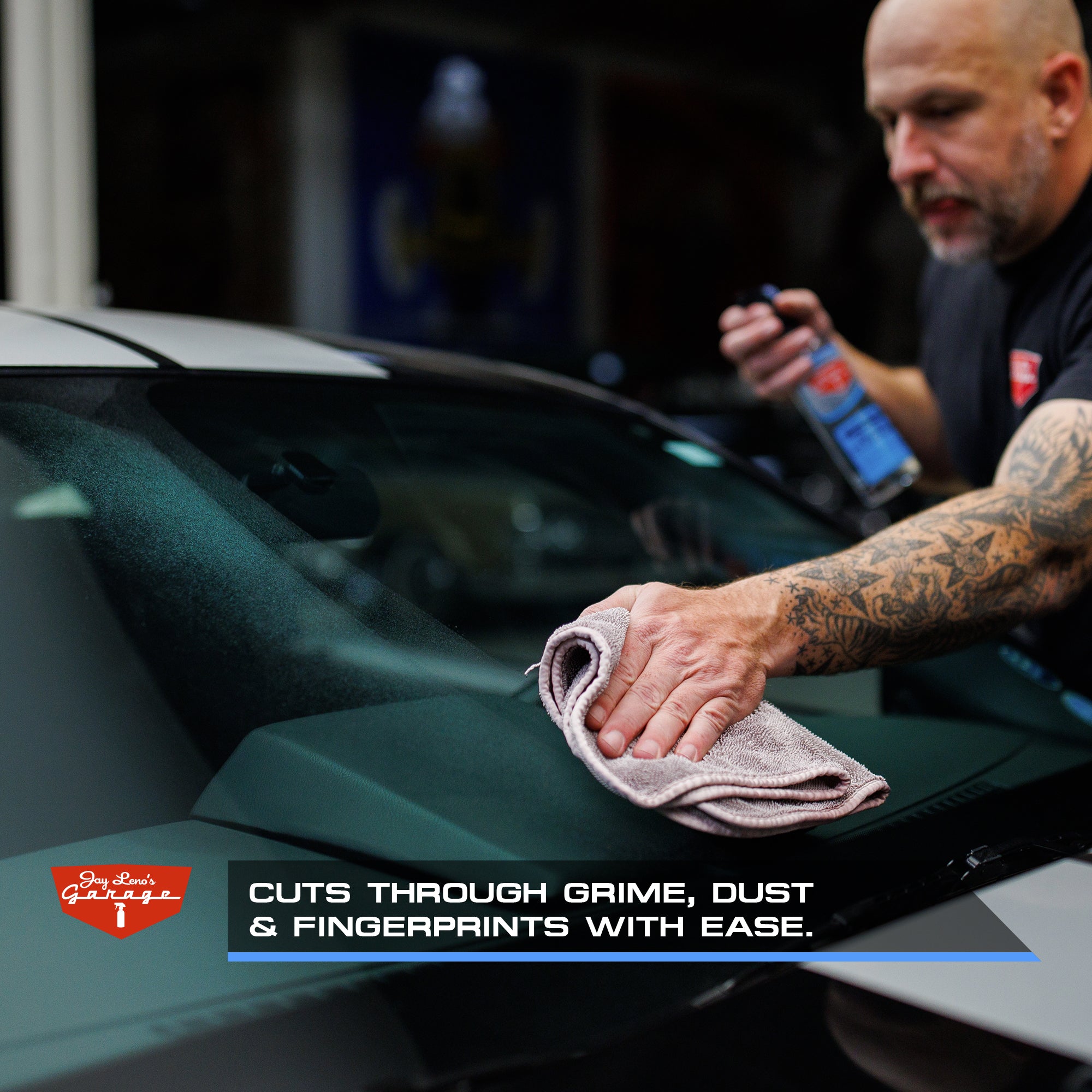 Glass Cleaner that cuts through dirt, grime and fingerprints with ease.