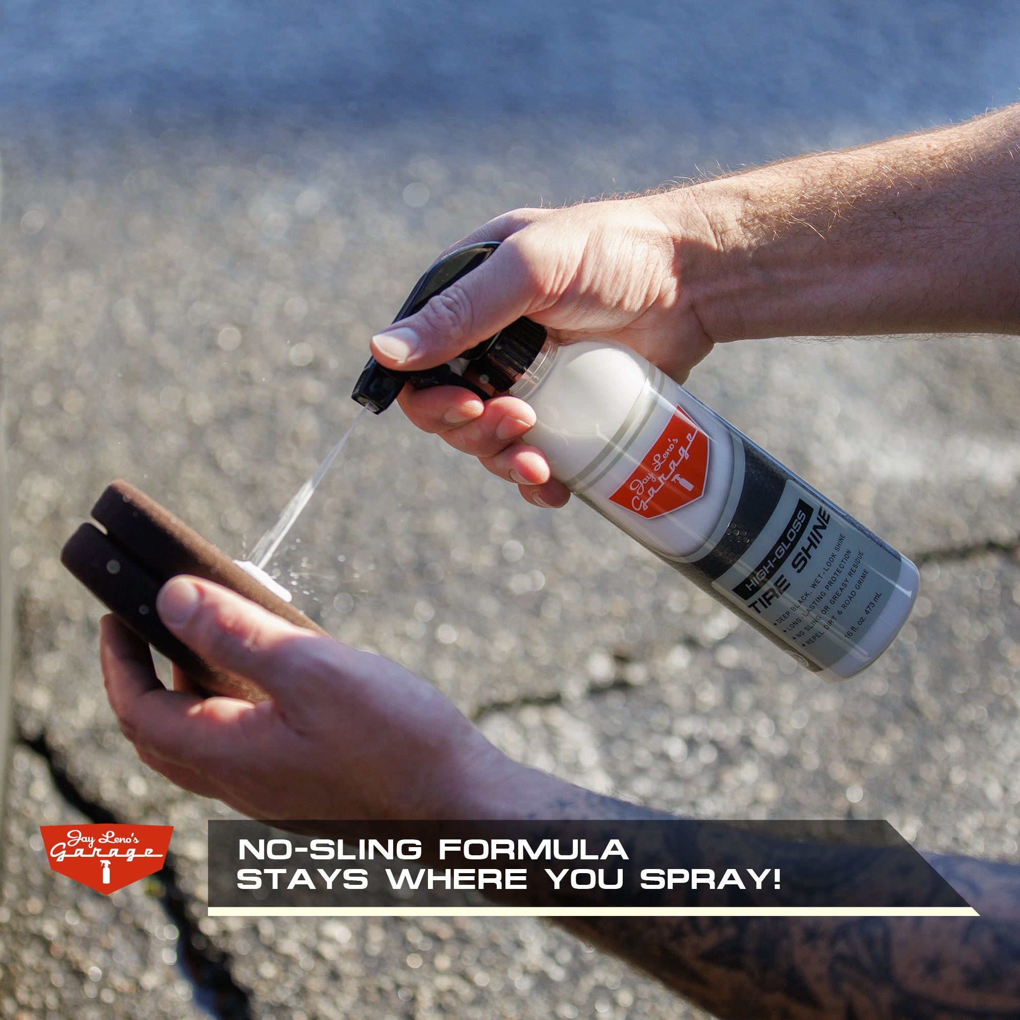 The best tire shine, ever.