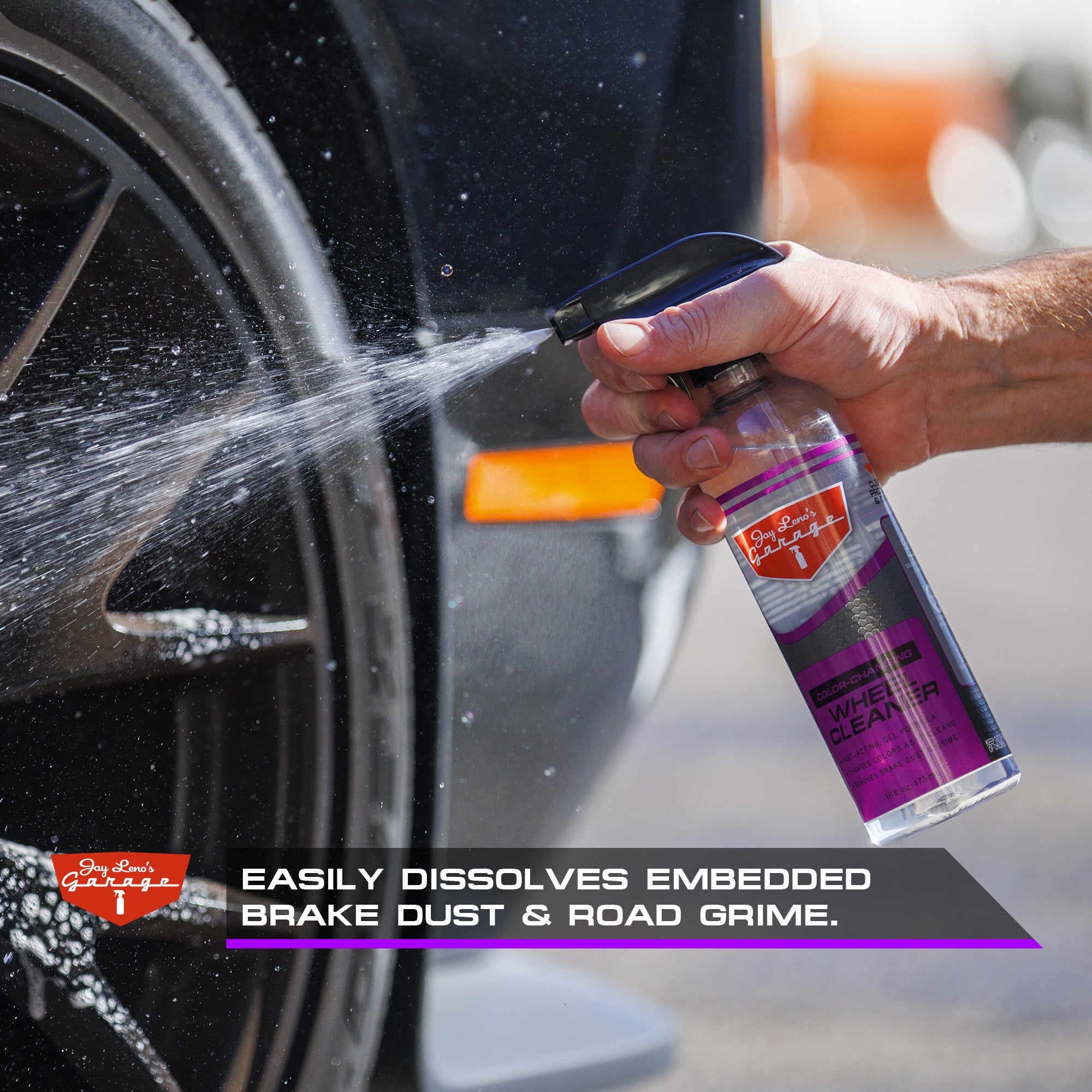 Easy to use Wheel Cleaner to clean and remove brake dust and road grime
