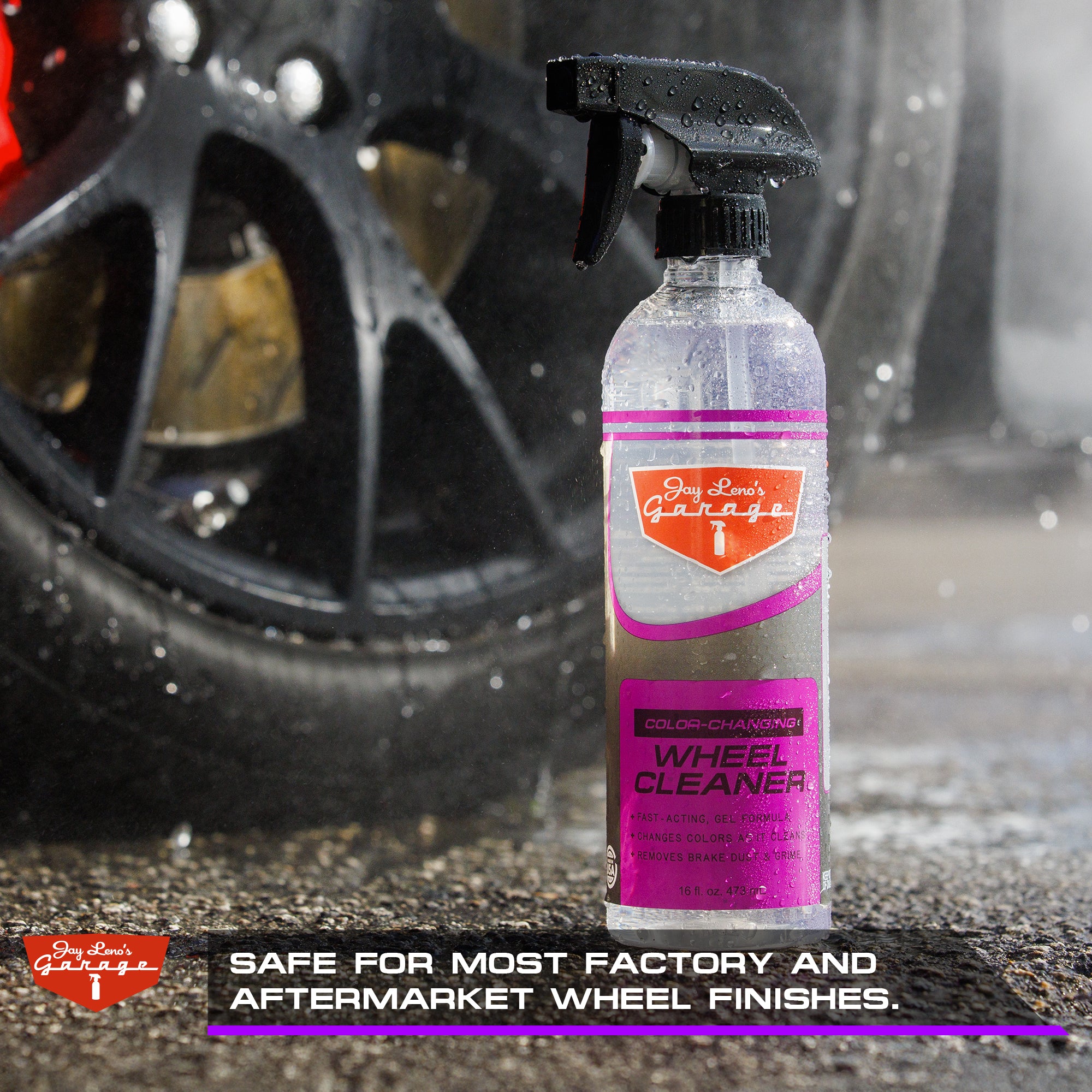Wheel Cleaner safe for use on all wheel types