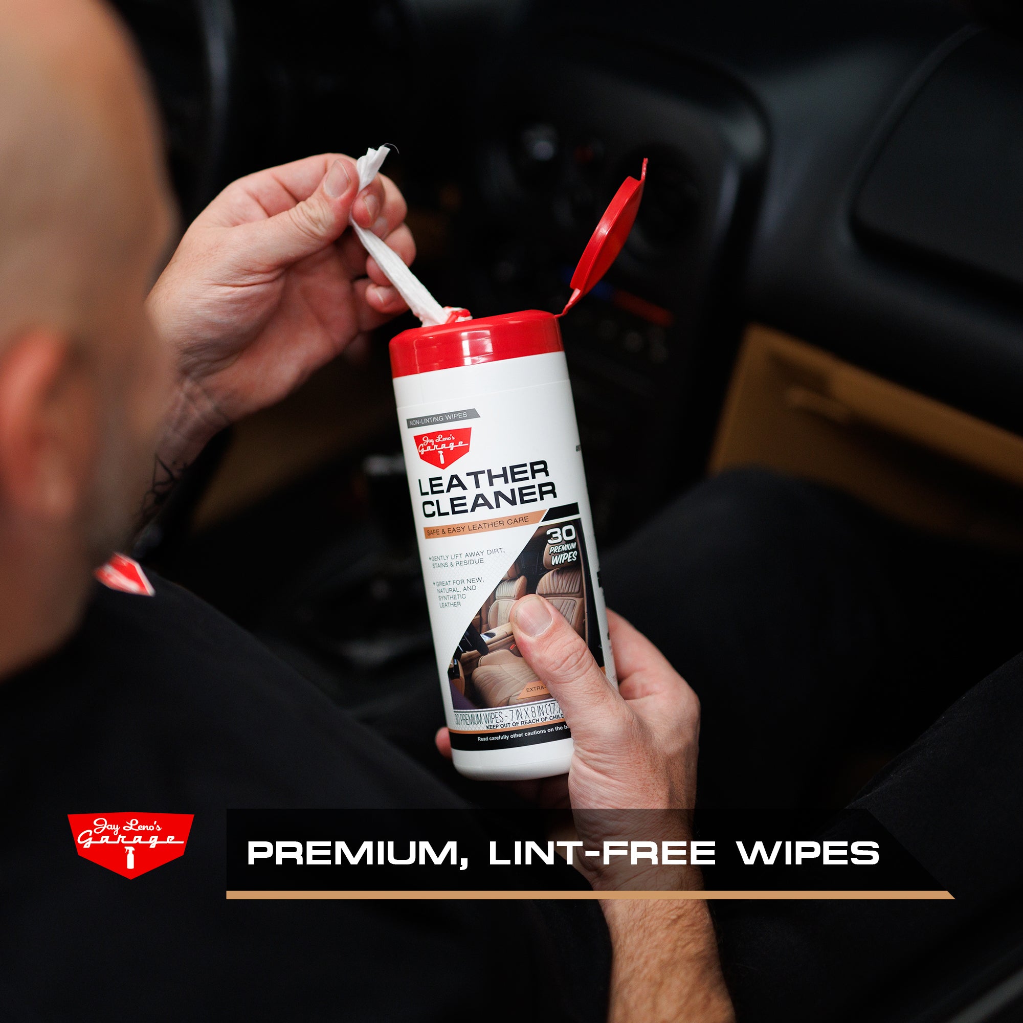 Leather Cleaner Wipes