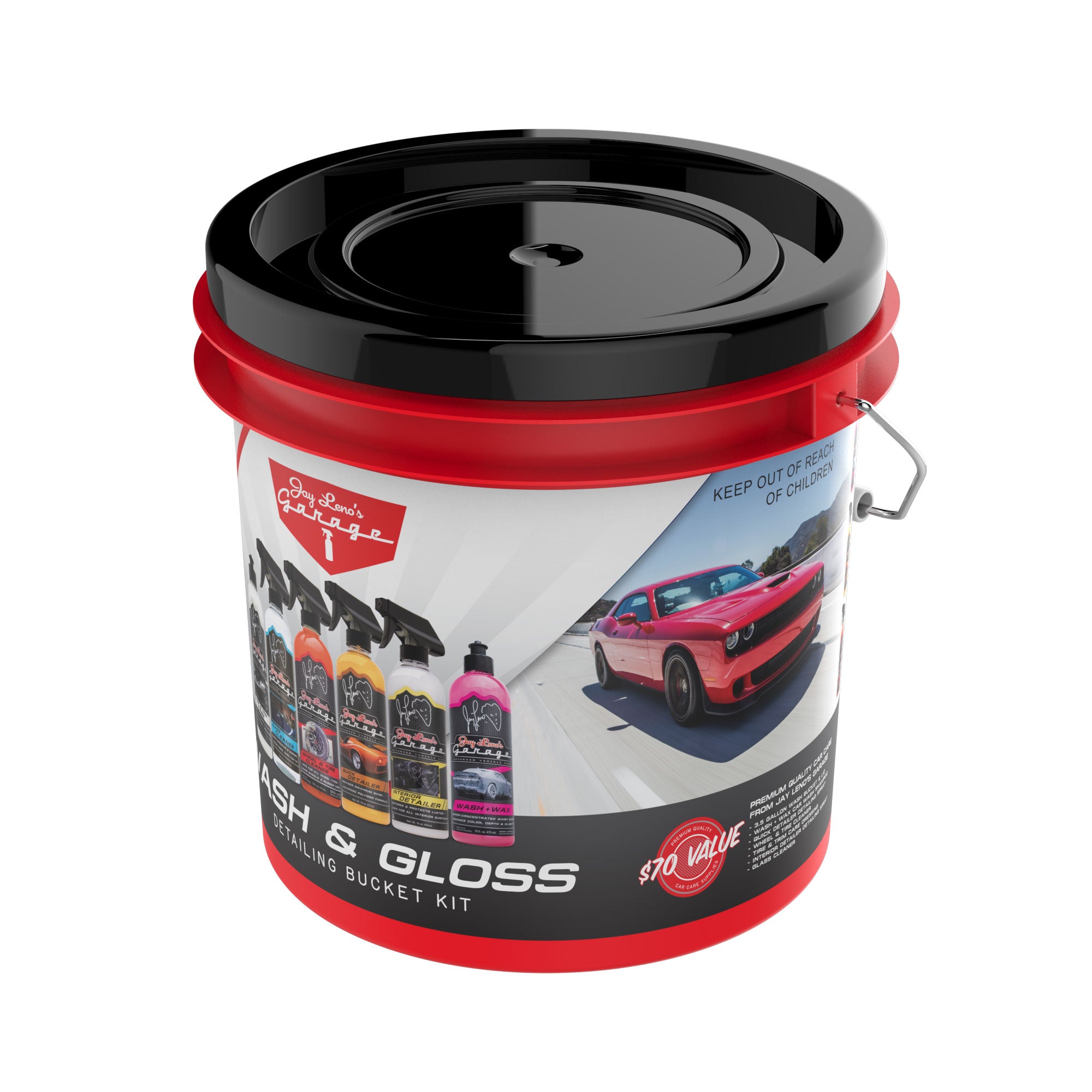 Wash & Gloss Detailing Bucket Kit