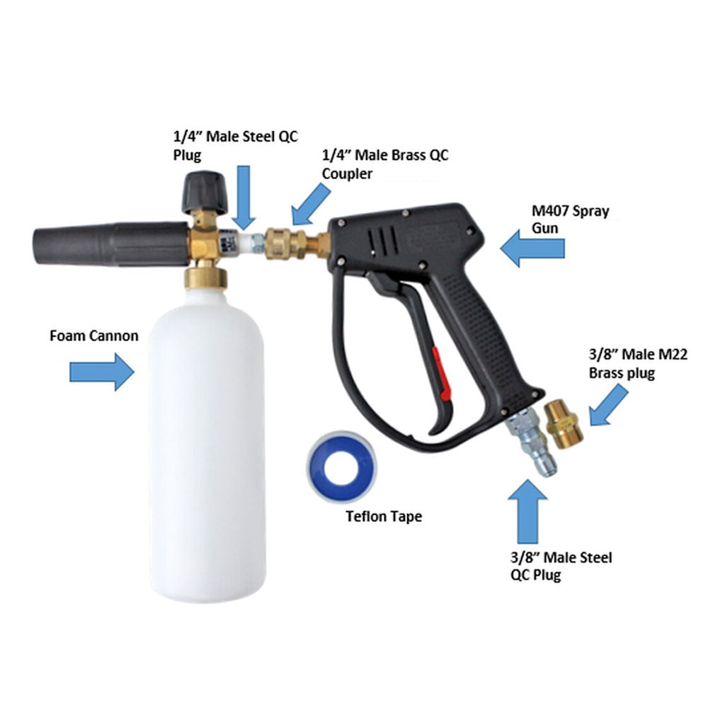 MTM Hydro Foam Cannon Kit